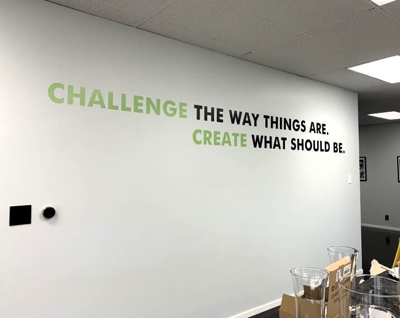 Custom wall graphics Photo